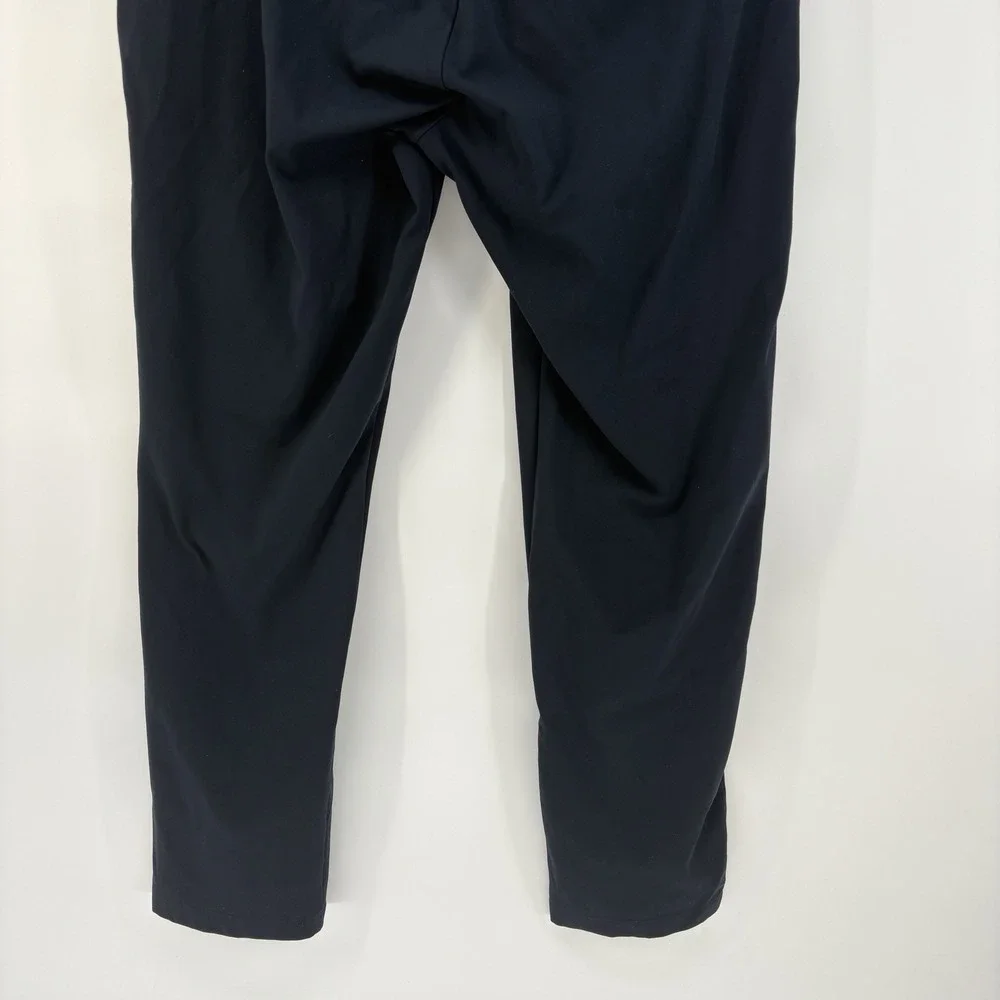 Uniqlo Smart 2-Way Stretch  Ankle Pants Mens Size L Drawstring‎ Blue Active Tech